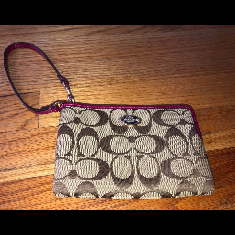 Coach wristlet